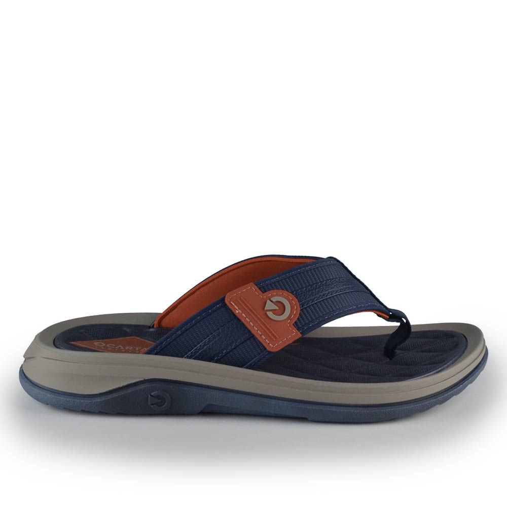 Chinelo Cartago Masculino Santorini 24 12403 Azul 2