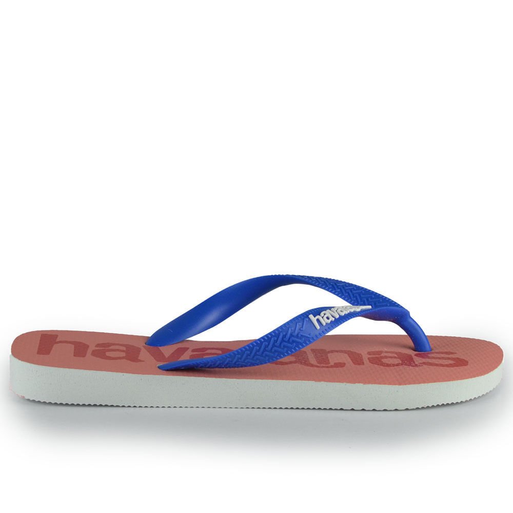 Chinelo Havaianas Masculino Top Logomania 2 Azul 2