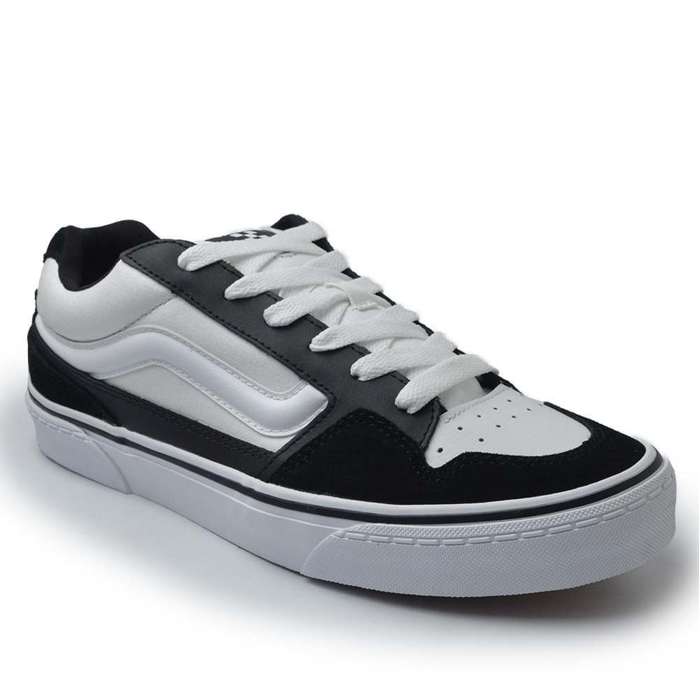 Tênis Casual Vans Masculino Caldrone VN000CSPBA2 Branco/Preto 2