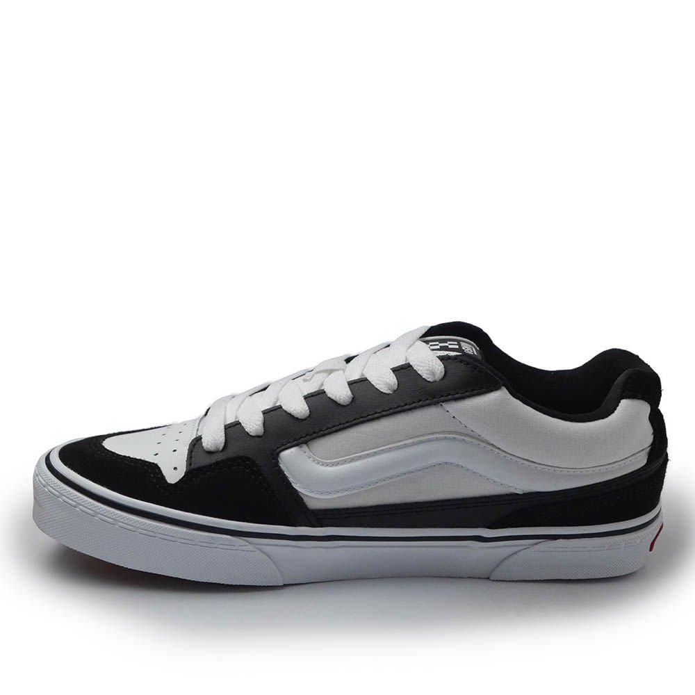 Tênis Casual Vans Masculino Caldrone VN000CSPBA2 Branco/Preto 3