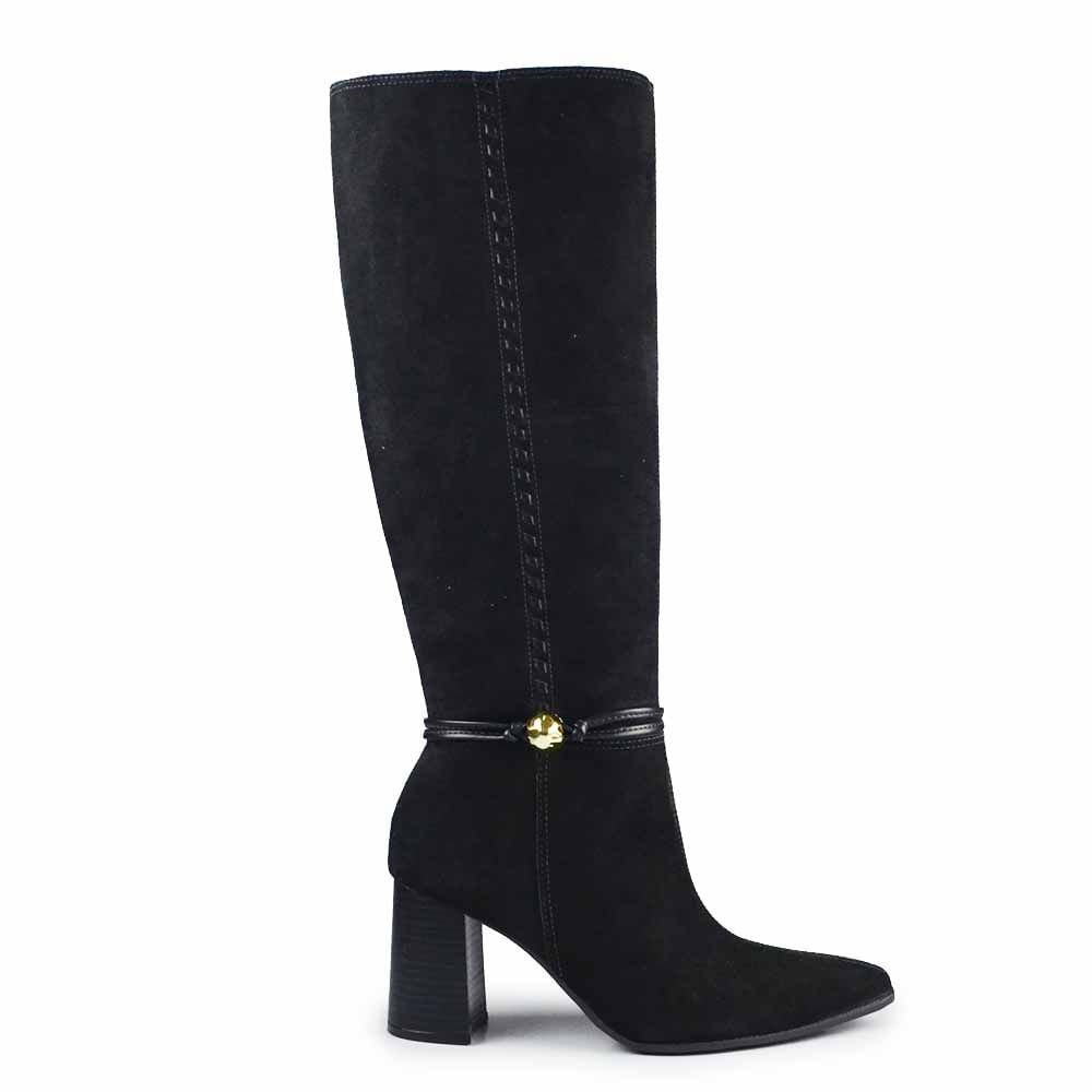 Bota Via Marte Feminina 357-006-01 Preto 1