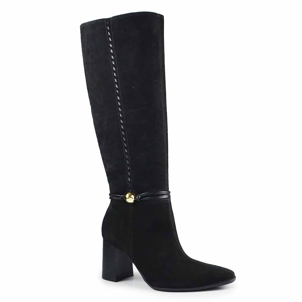 Bota Via Marte Feminina 357-006-01 Preto 2