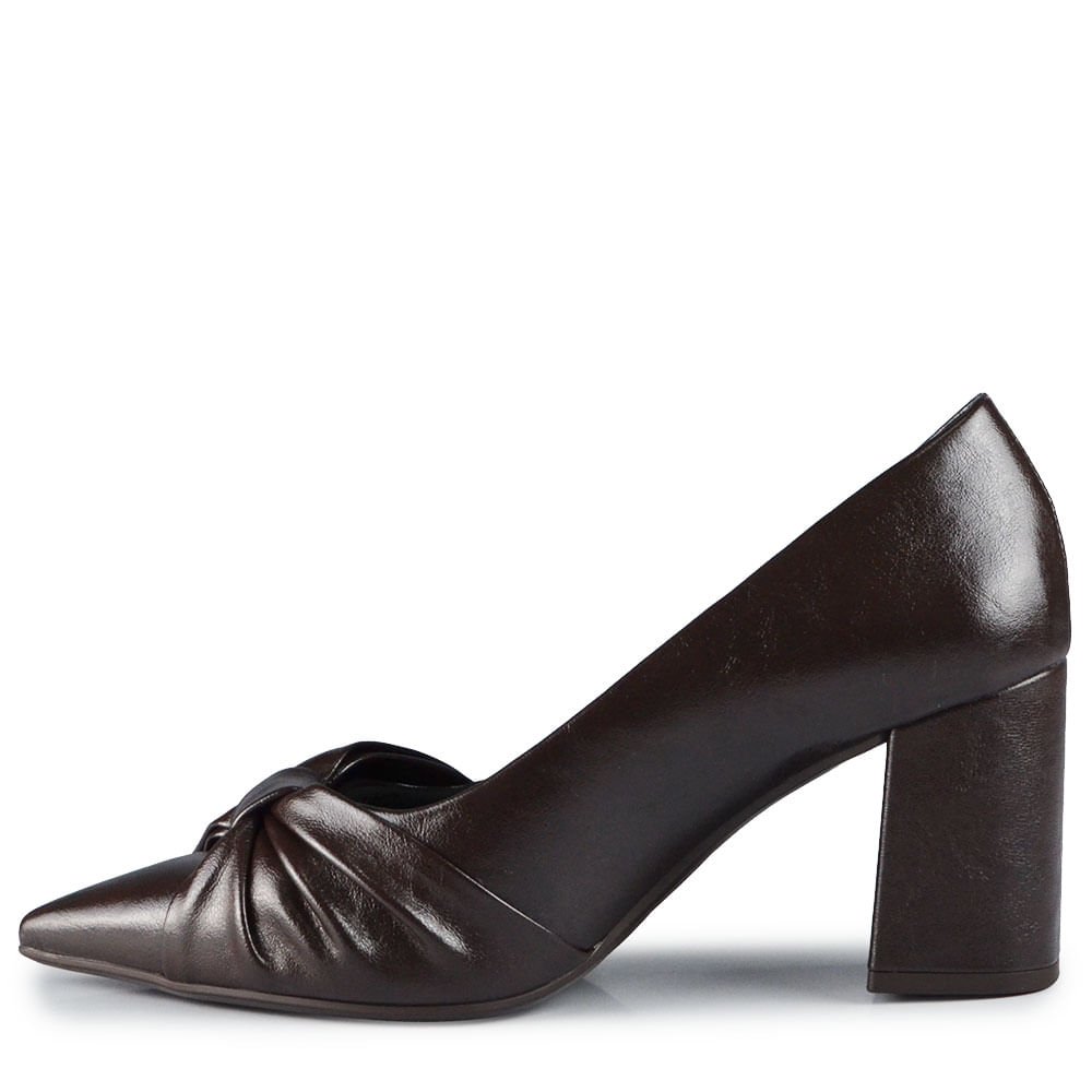 Scarpin Ramarim Feminino 2654103 Café 3