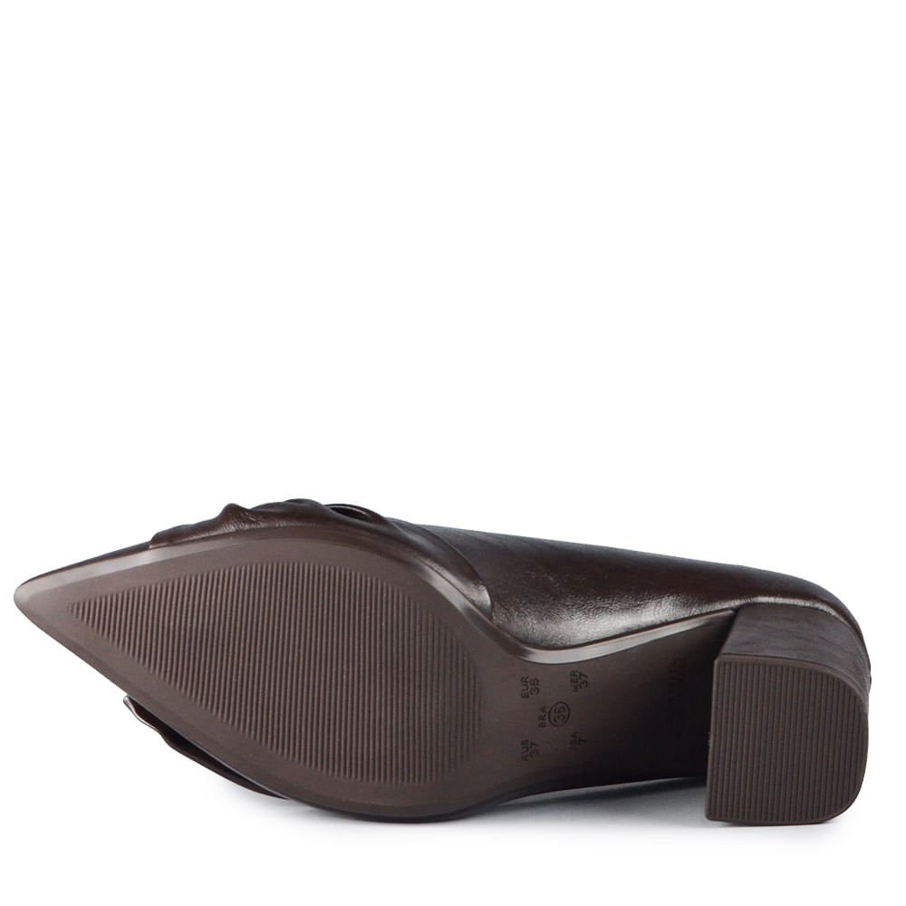 Scarpin Ramarim Feminino 2654103 Café 5