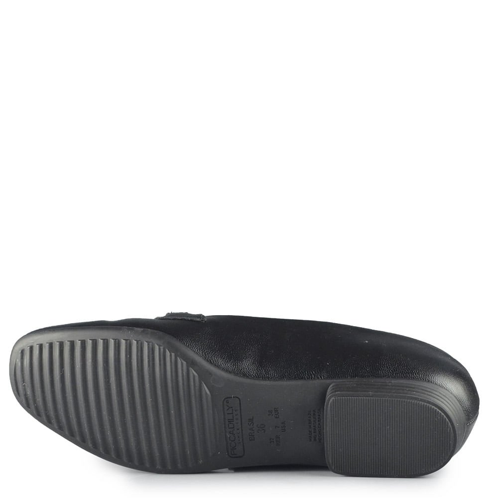 Sapatilha Piccadilly Feminina 250275 Preto 5