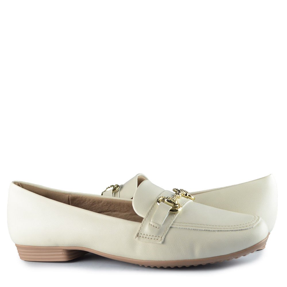 Sapatilha Piccadilly Feminina 250275 Off White 6