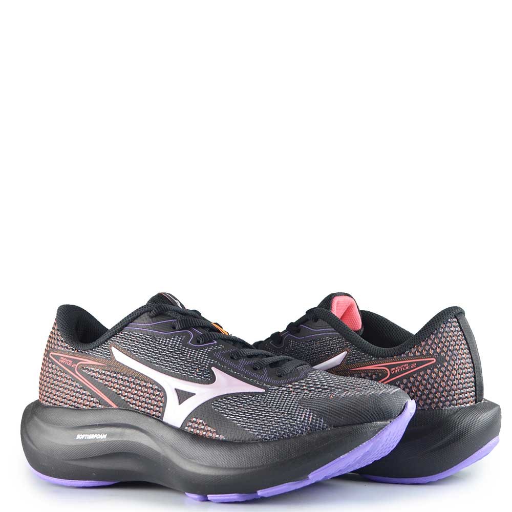Tênis Esportivo Mizuno Feminino Virtue 2 101136136 Preto 6