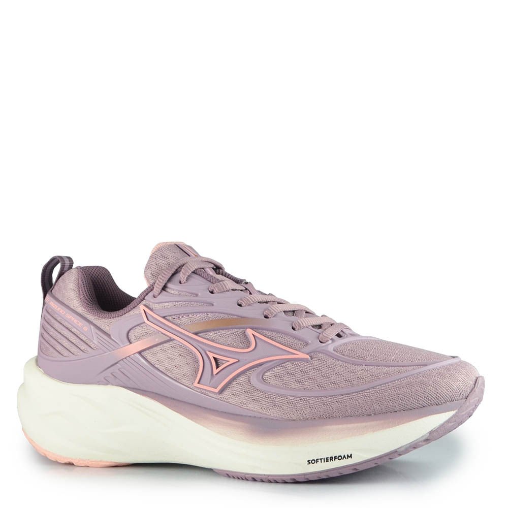 Tênis Esportivo Mizuno Feminino Space 6 101146146 Lavanda 2