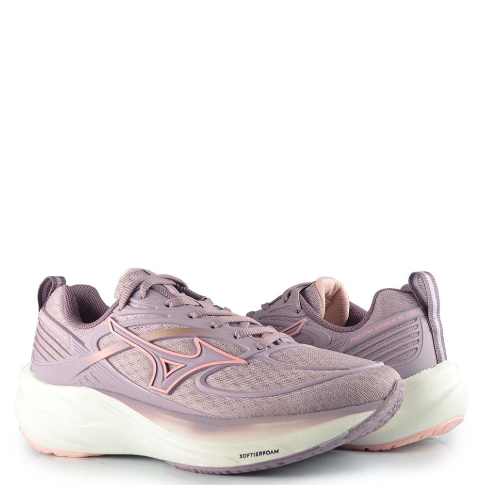 Tênis Esportivo Mizuno Feminino Space 6 101146146 Lavanda 6