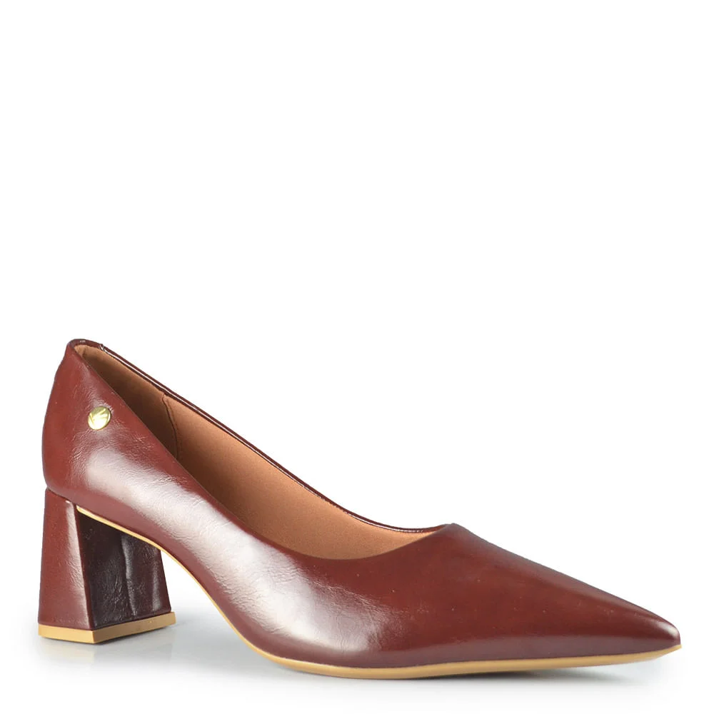 Scarpin Vizzano Feminino 1475.100 Marrom 2