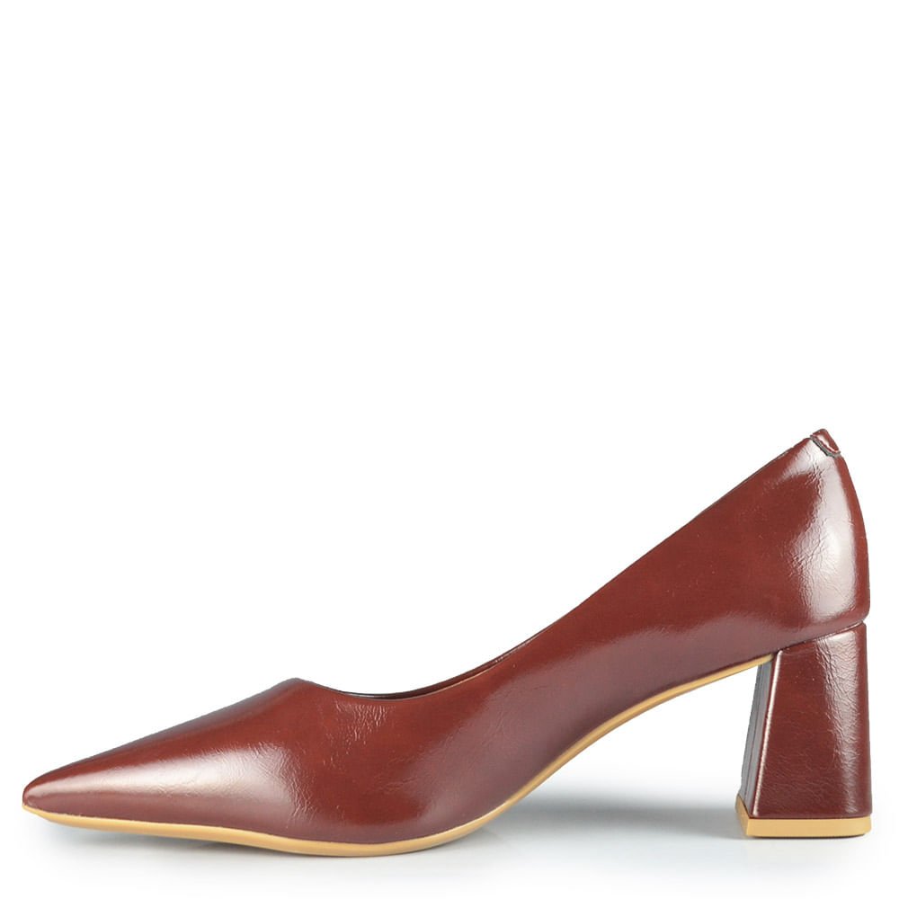 Scarpin Vizzano Feminino 1475.100 Marrom 3
