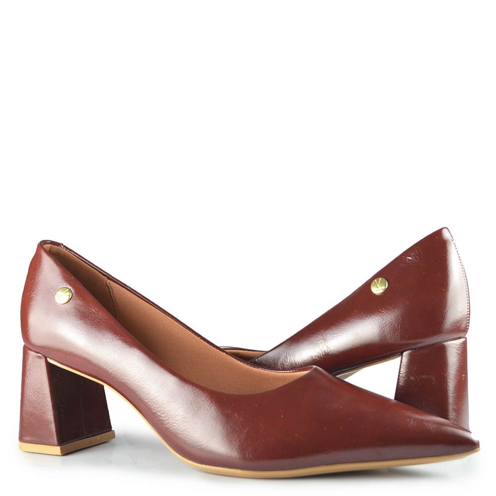 Scarpin Vizzano Feminino 1475.100 Marrom 6