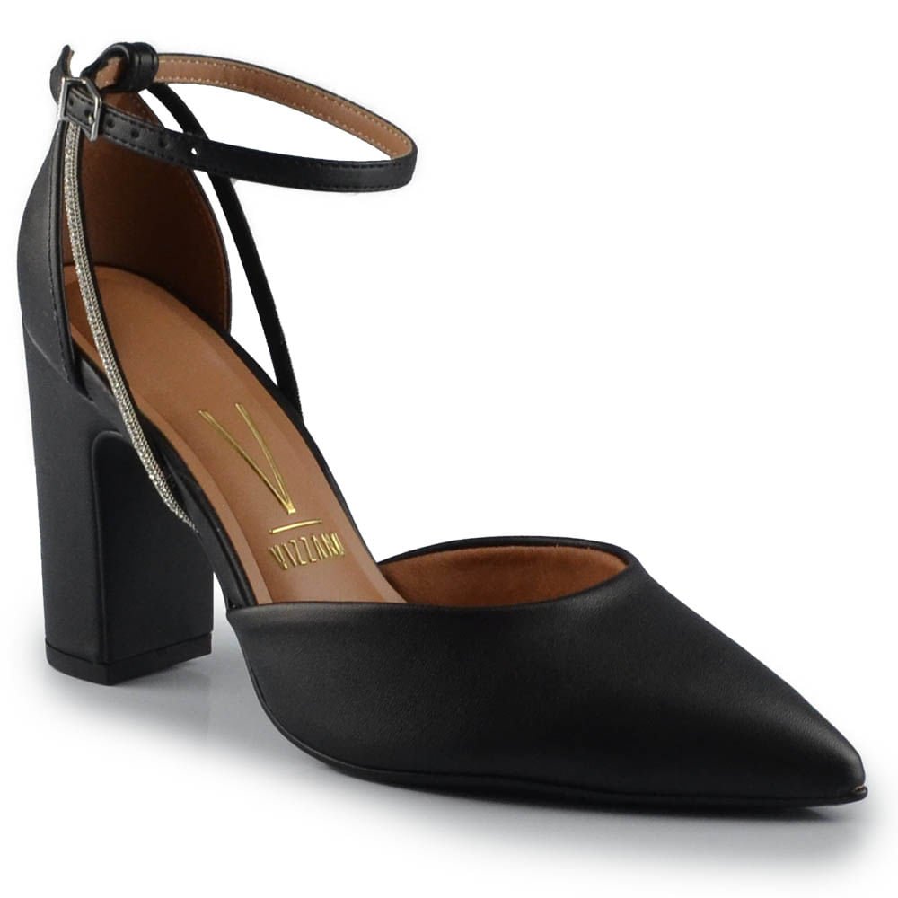 Scarpin Vizzano Feminino 1285.449 Preto 2