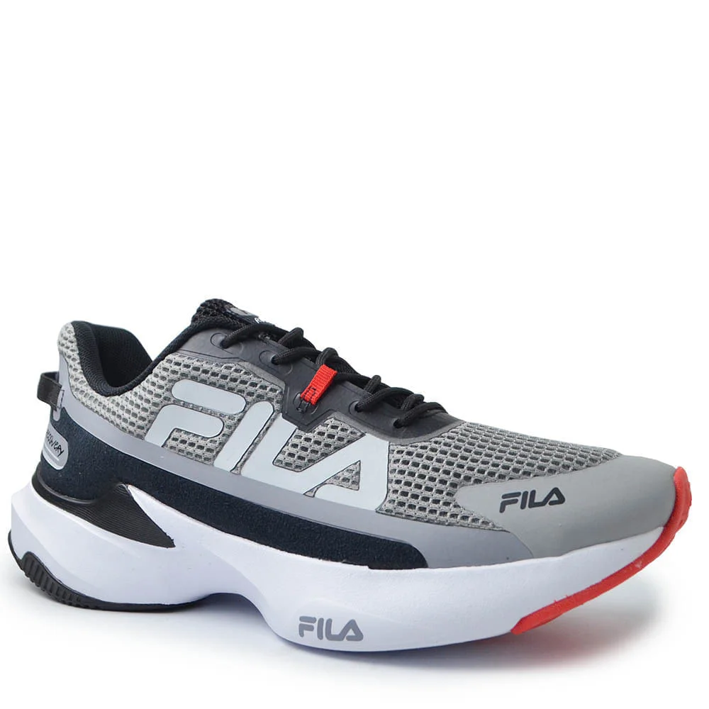 Tênis Masculino Fila Recovery Corrida Cinza 2