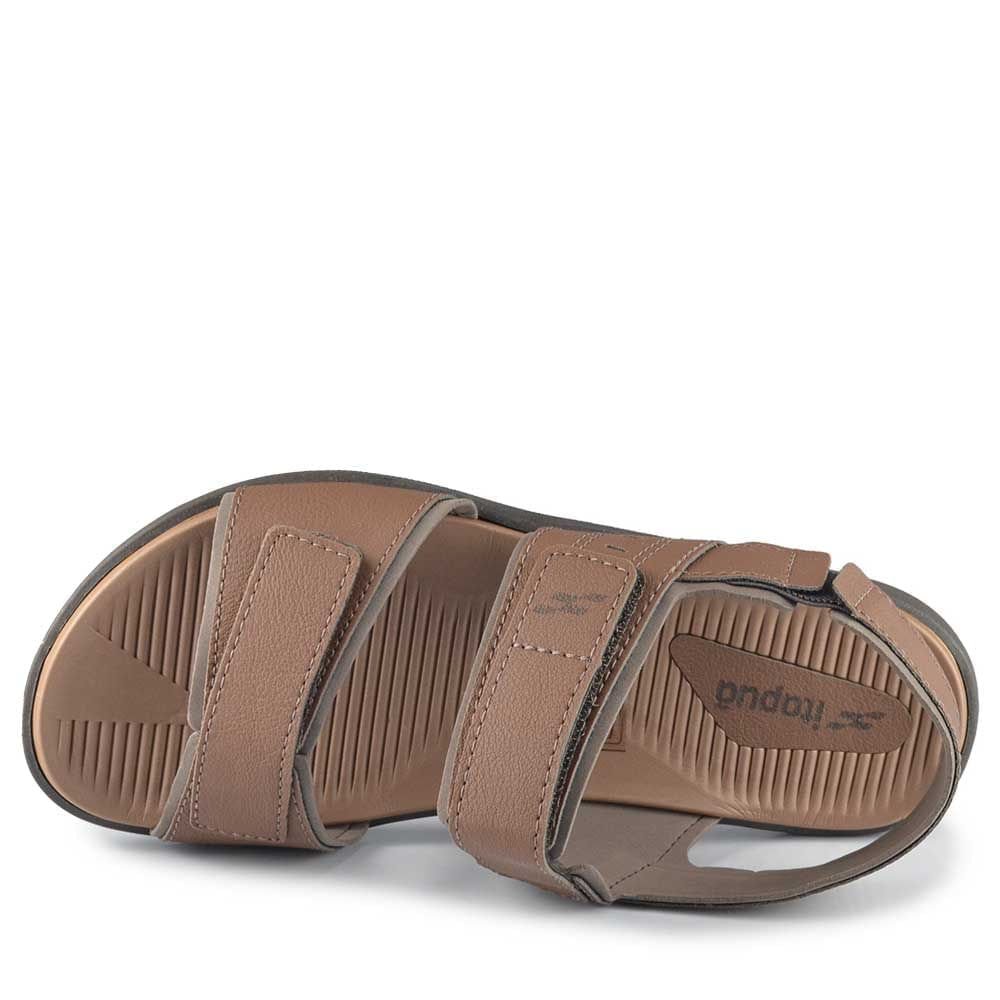 Sandália Papete Itapuã Masculina 10456 Marrom 4