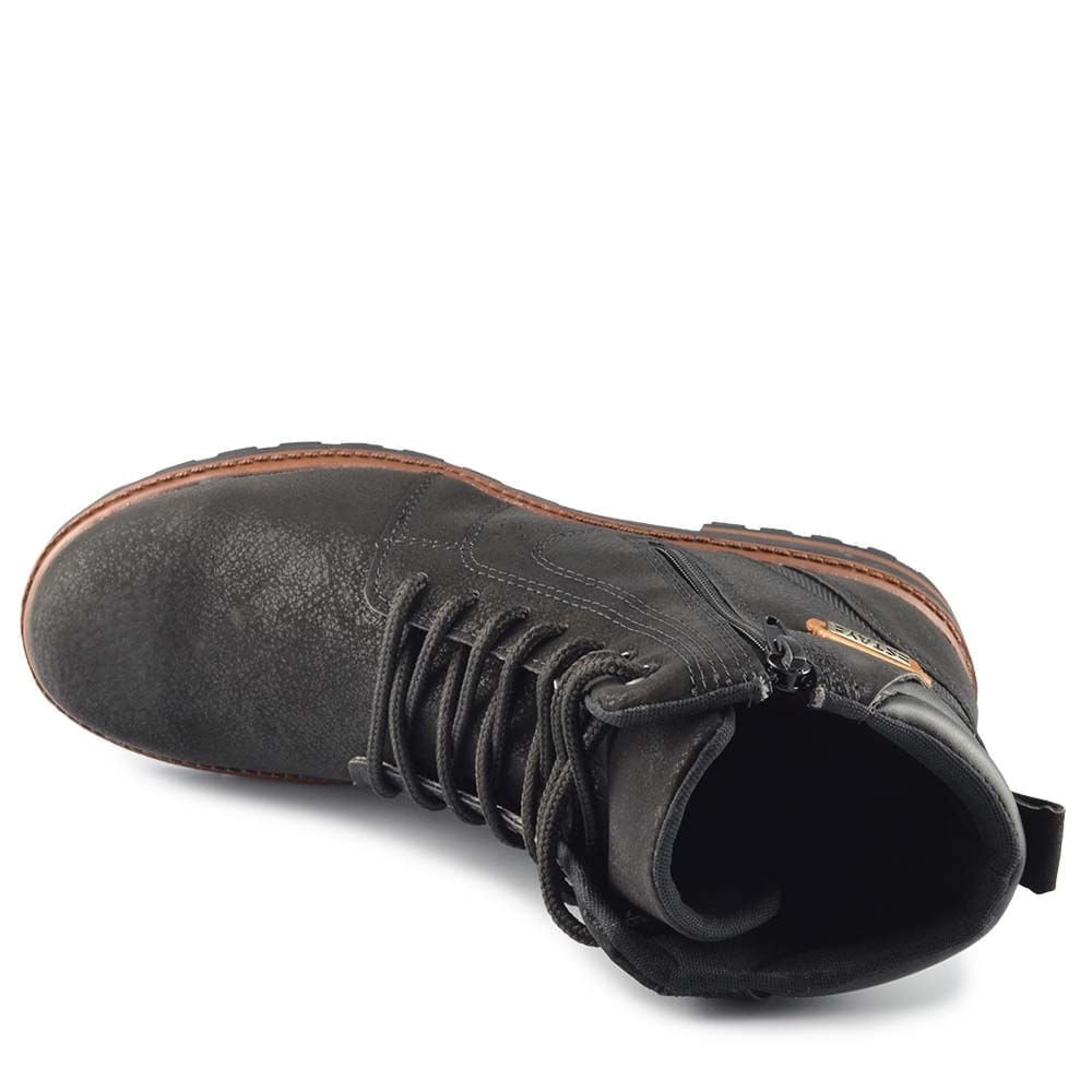 Coturno Stay Masculino 4809-00 Preto 4