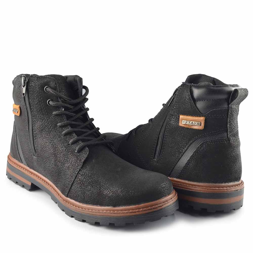 Coturno Stay Masculino 4809-00 Preto 6