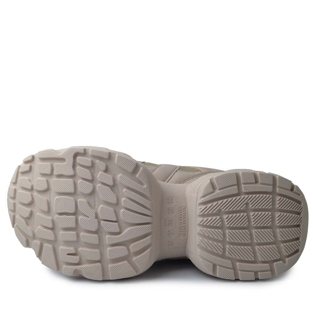 Tênis Casual Ramarim Feminino 2582231 Creme 5