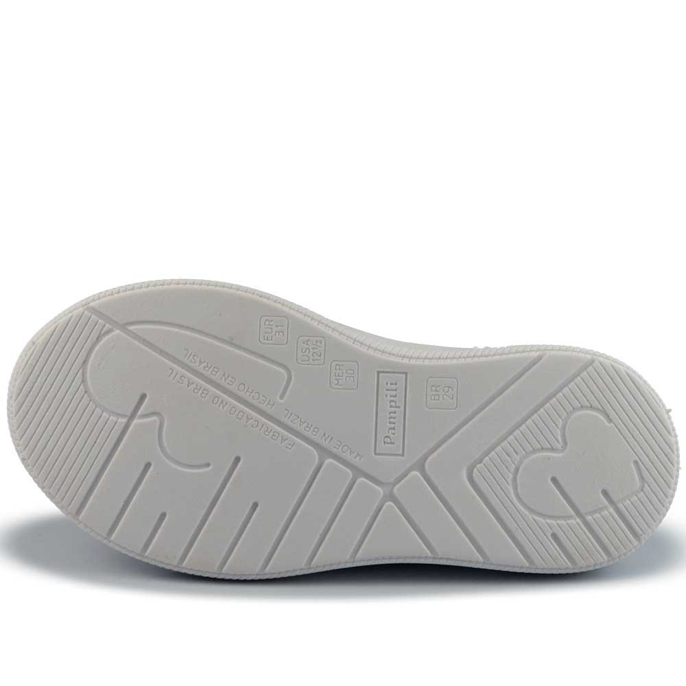 Tênis Infantil Pampili Feminino 736.089 Branco 5