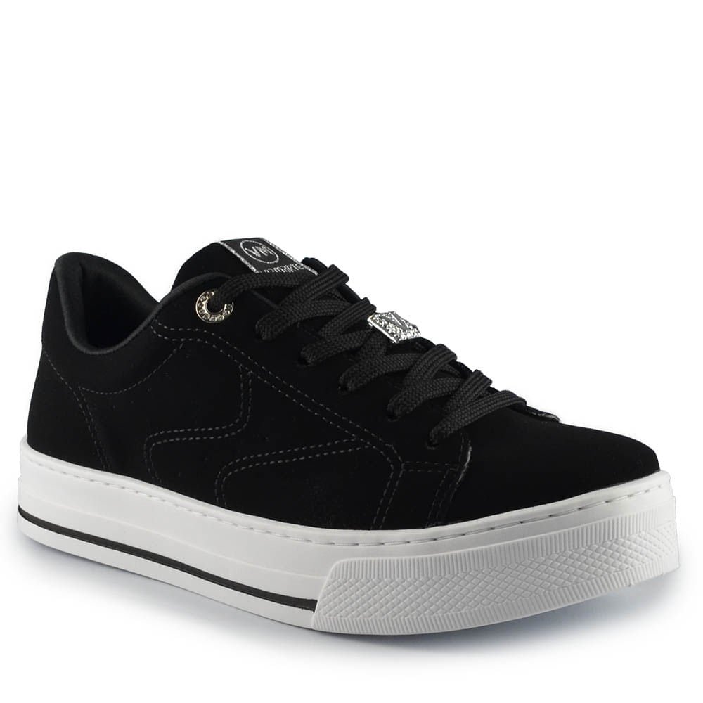 Tênis Casual Via Marte Feminino 027-023-02 Preto 2