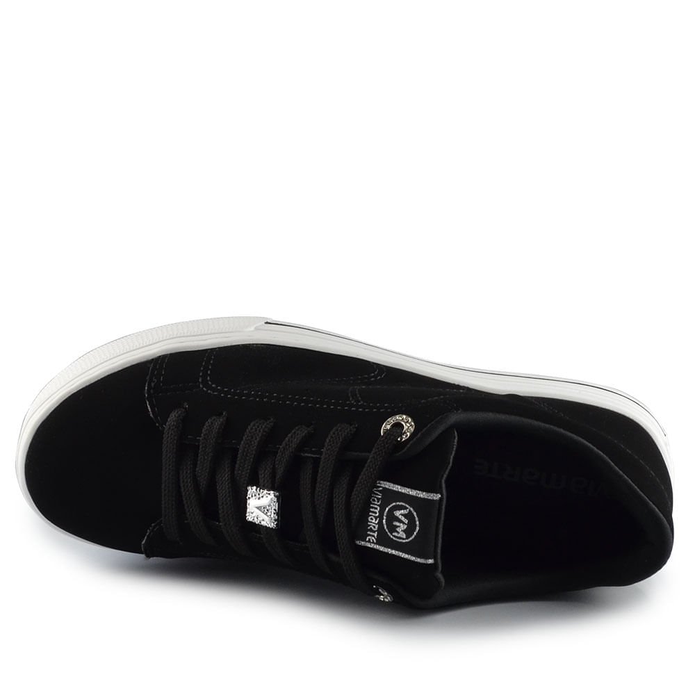 Tênis Casual Via Marte Feminino 027-023-02 Preto 4