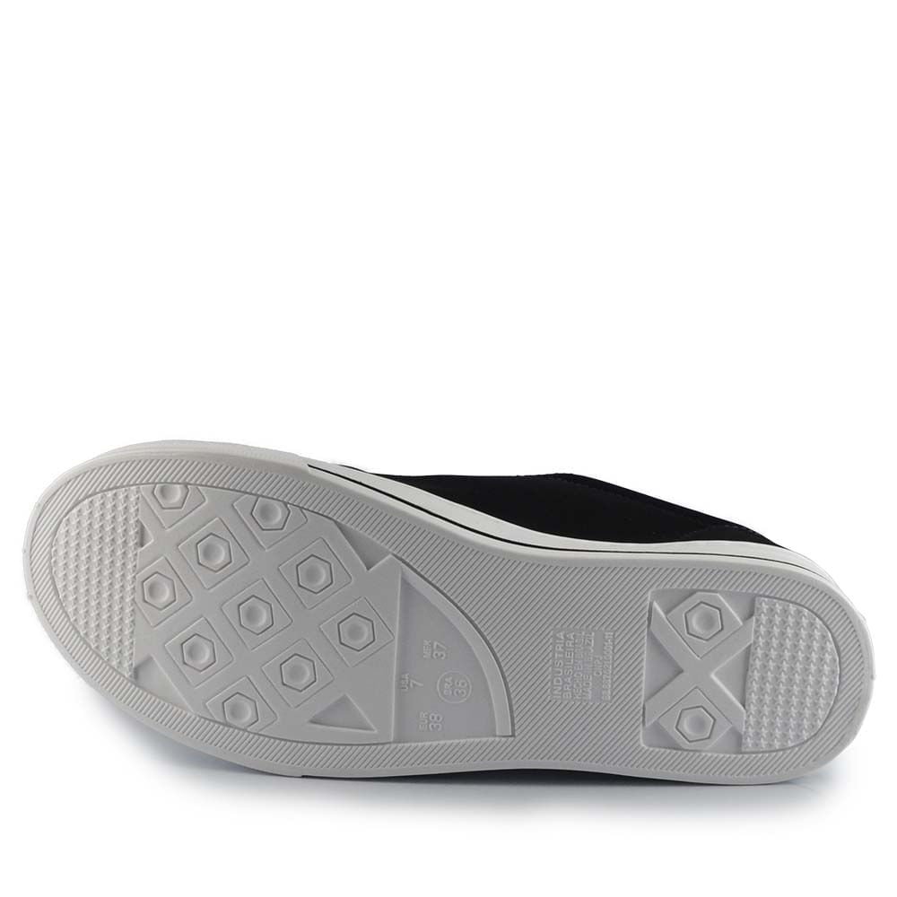 Tênis Casual Via Marte Feminino 027-023-02 Preto 5