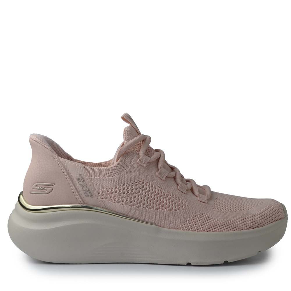 Tênis Esportivo Skechers Feminino Bobs Love 117617 Rosa Claro 1