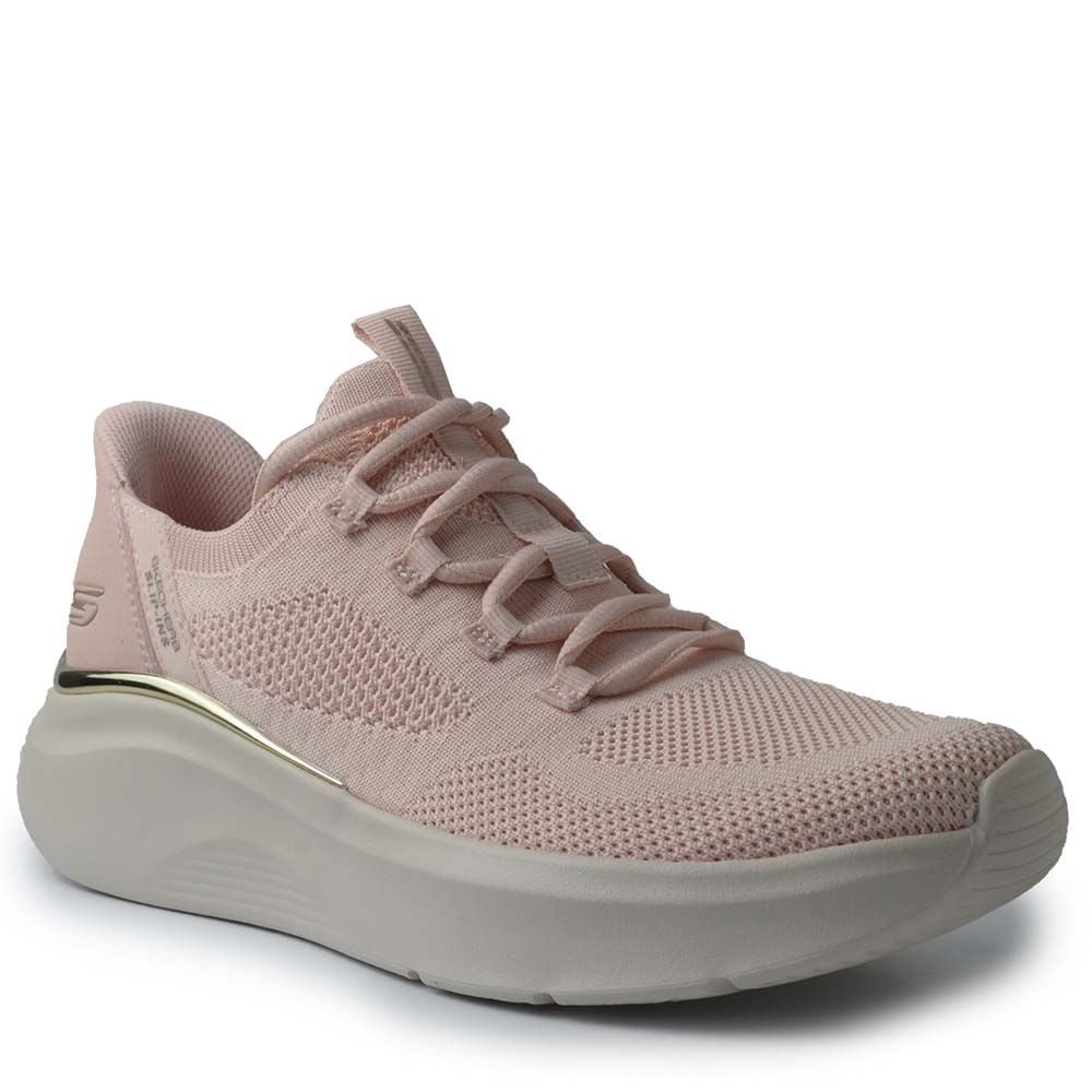 Tênis Esportivo Skechers Feminino Bobs Love 117617 Rosa Claro 2