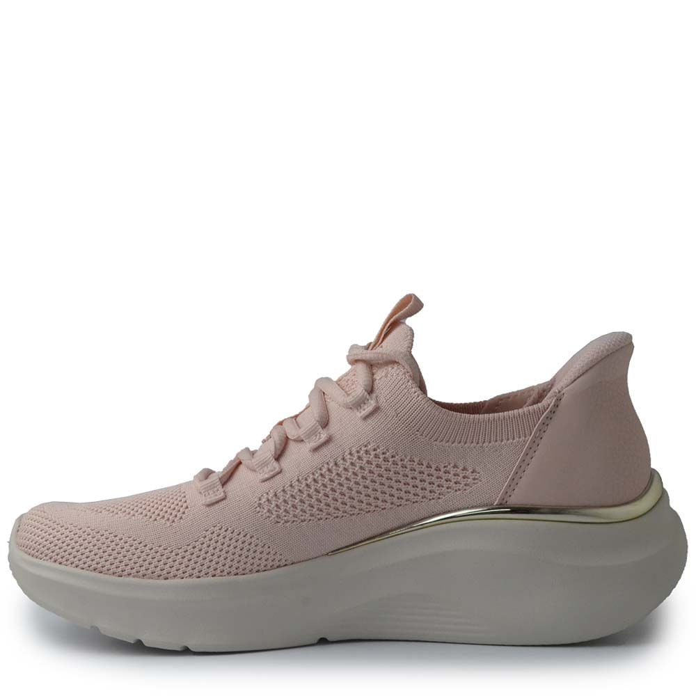 Tênis Esportivo Skechers Feminino Bobs Love 117617 Rosa Claro 3