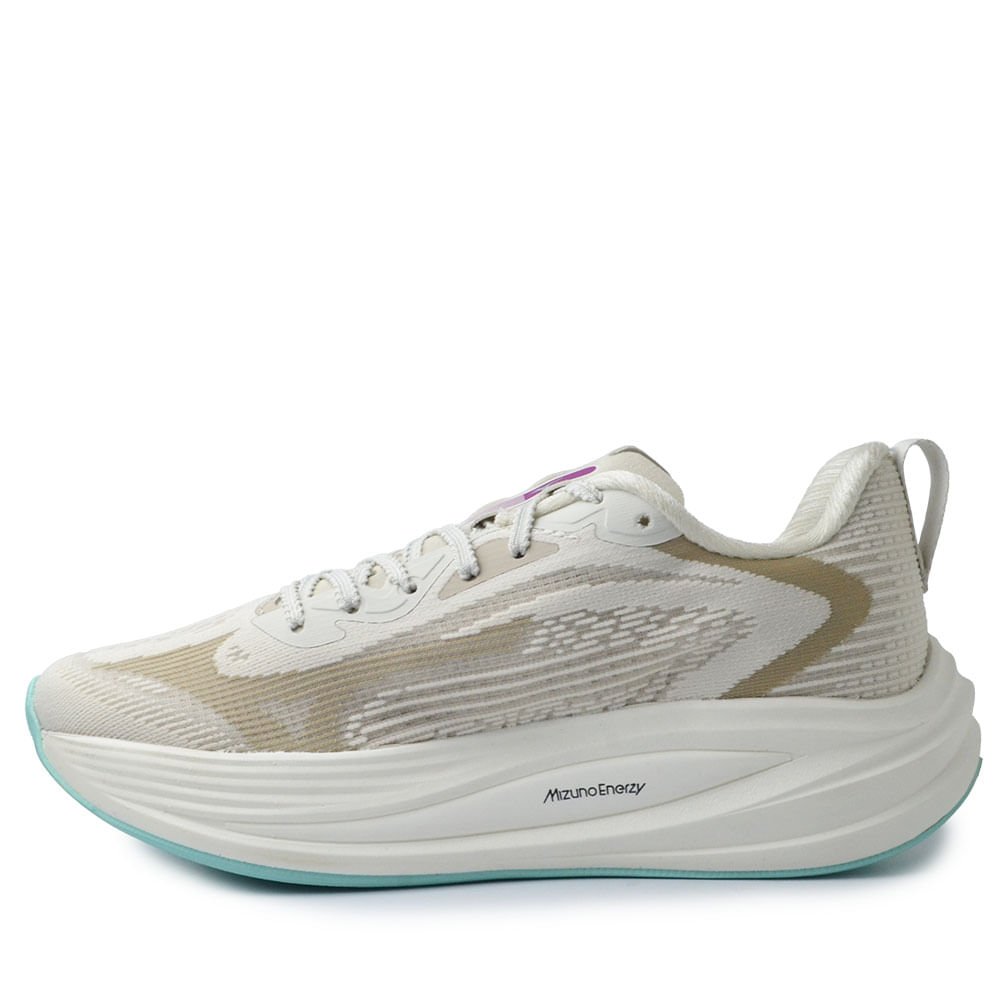 Tênis Esportivo Mizuno Feminino Neo Vortex 101141141 Off White 3