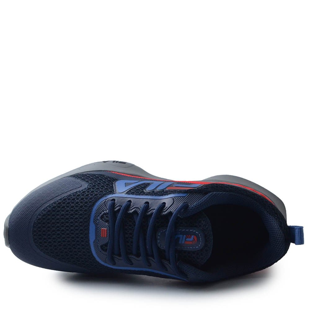 Tênis Esportivo Fila Infantil Masculino PROGRESS F04K00017 Azul 4