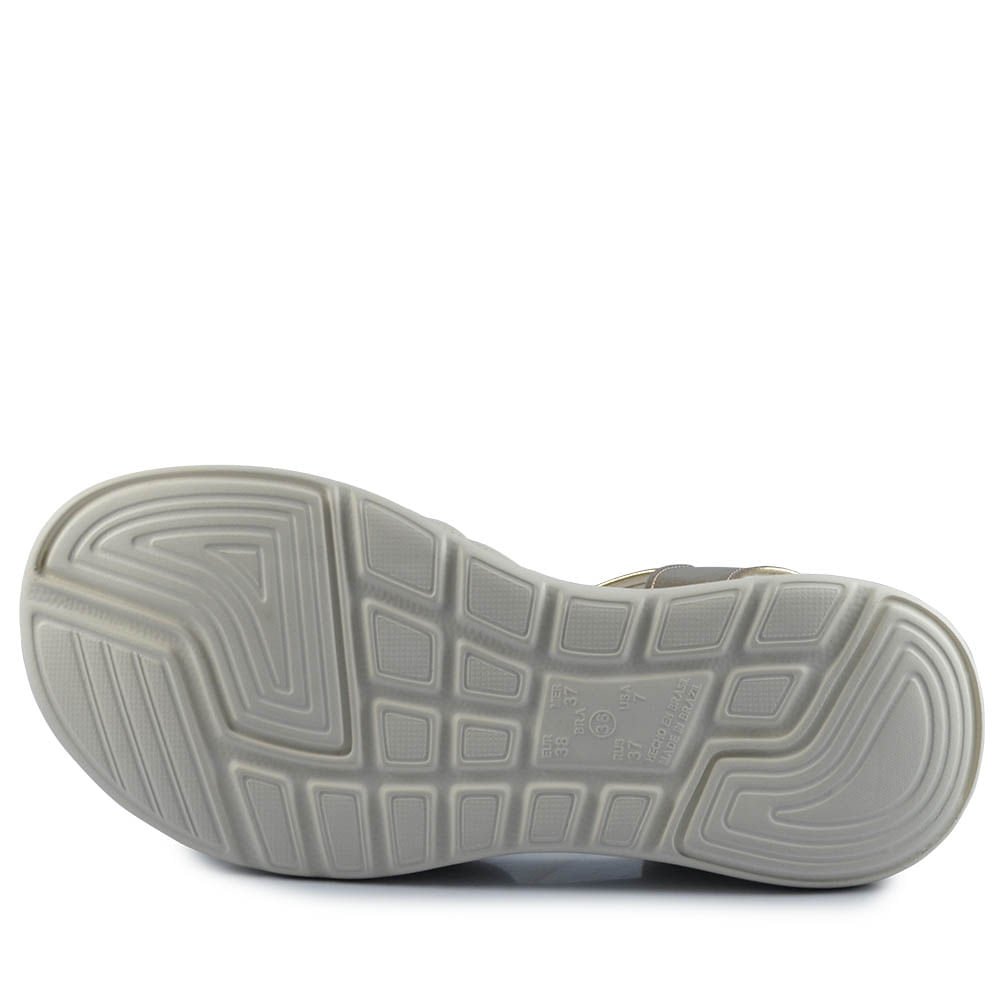 Sandália Comfortflex Feminina 2547403 Off White 5