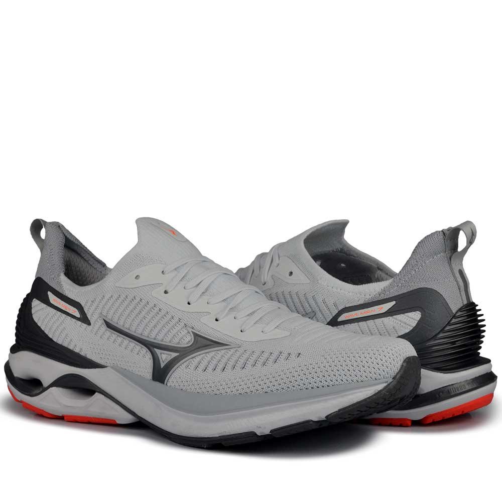 Tênis Esportivo Mizuno Masculino Mirai 7 10112012 Branco 6