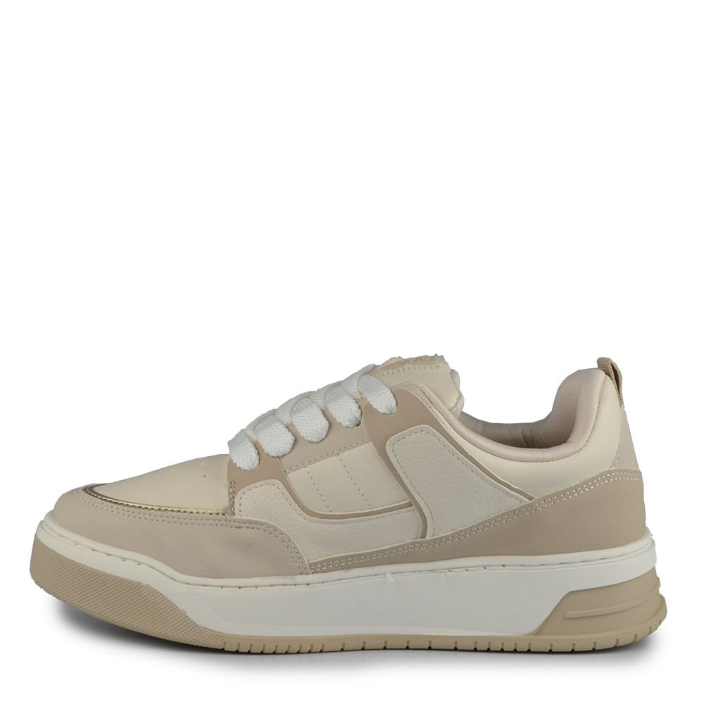 Tênis Casual Via Marte Feminino 232-006-13 Bege 3