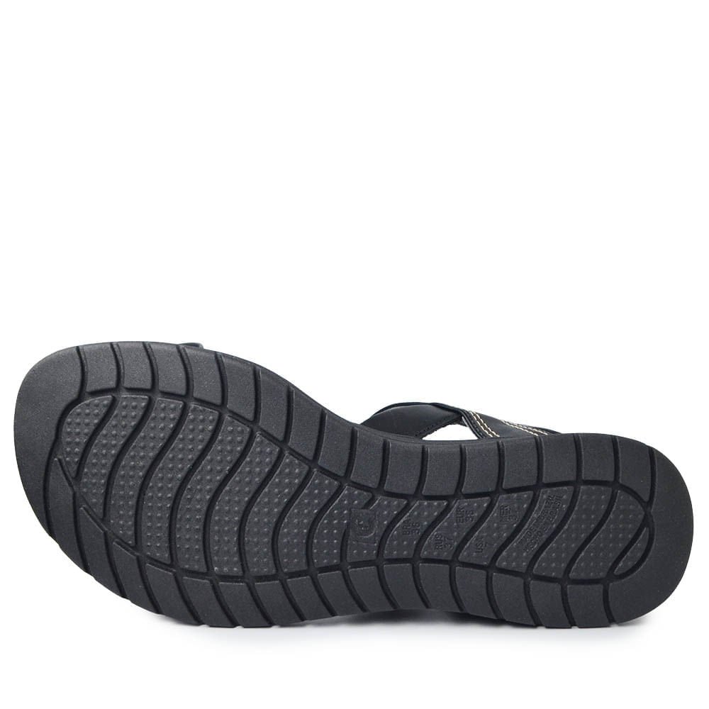 Sandália Comfortflex Feminina 2551404 Preto 5