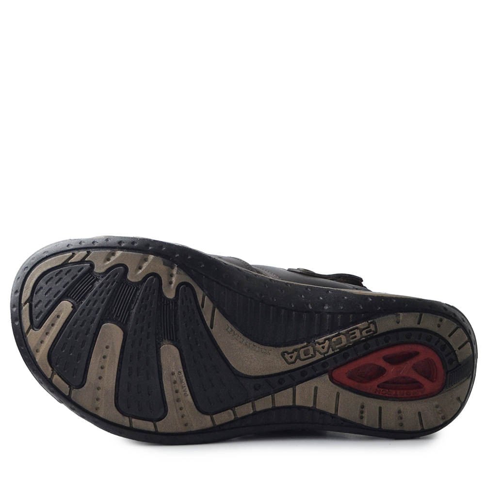Sandália Pegada Masculina 131676 Marrom Escuro 5