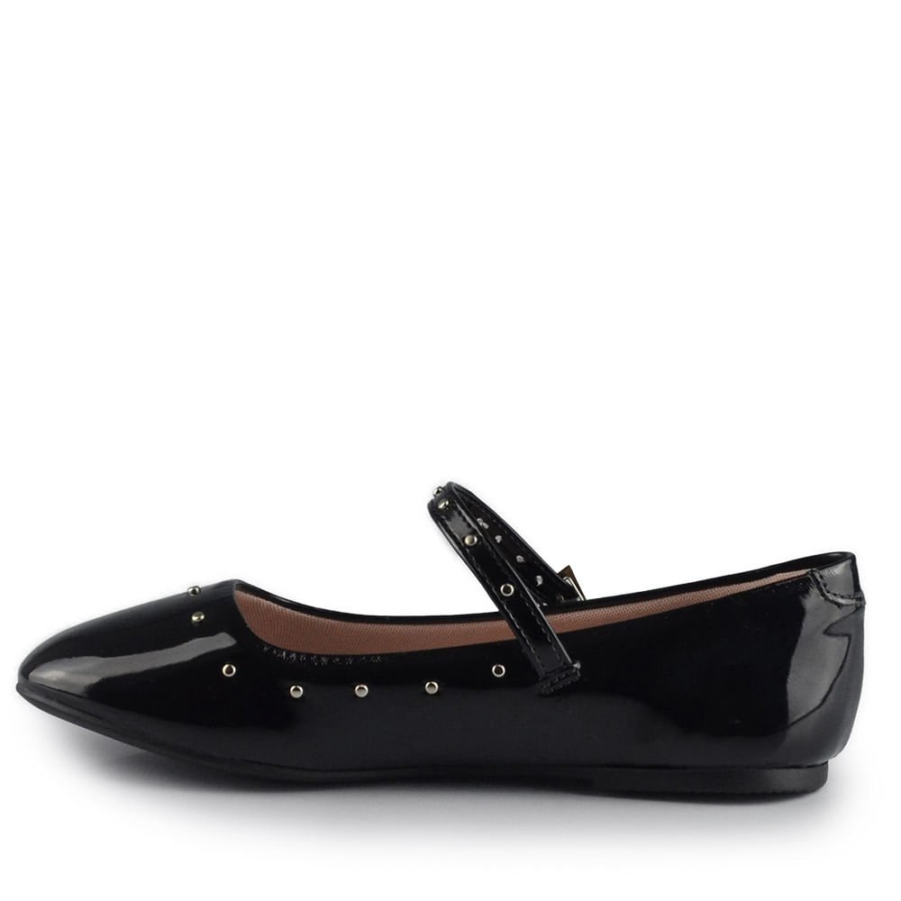 Sapatilha Infantil Sua Cia Mini Feminina 9150.52011 Preto 3