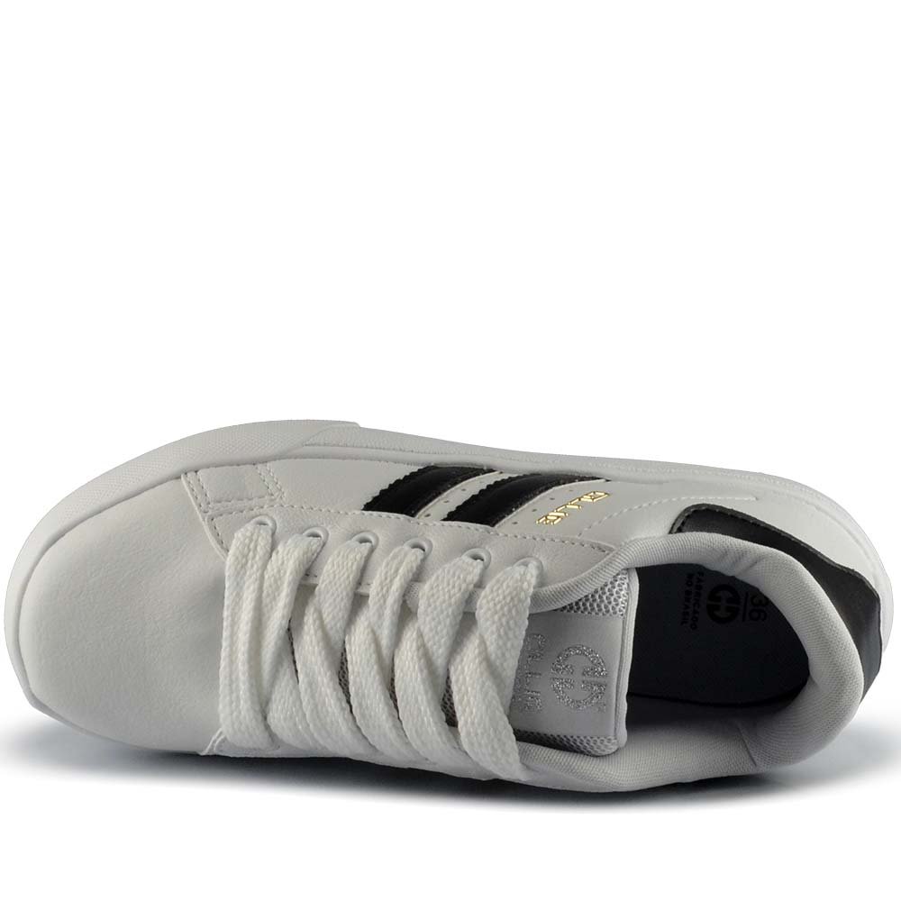 Tênis Casual Ollie Feminino SPACE2F Branco 4