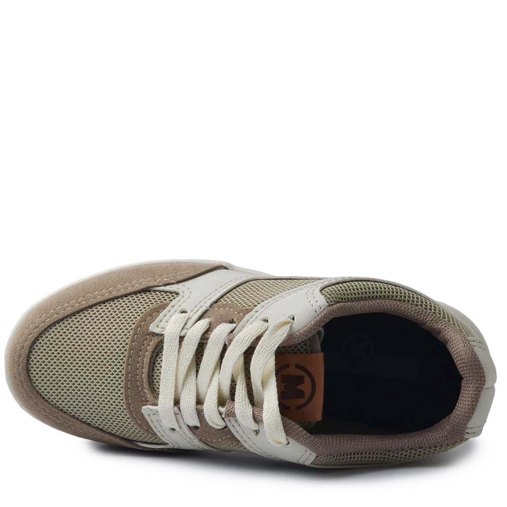 Sapatênis Infantil Molekinho Masculino 2852.117 Bege 4