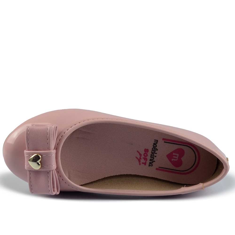 Sapatilha Infantil Molekinha Feminino 2502.1015 Rosa 4