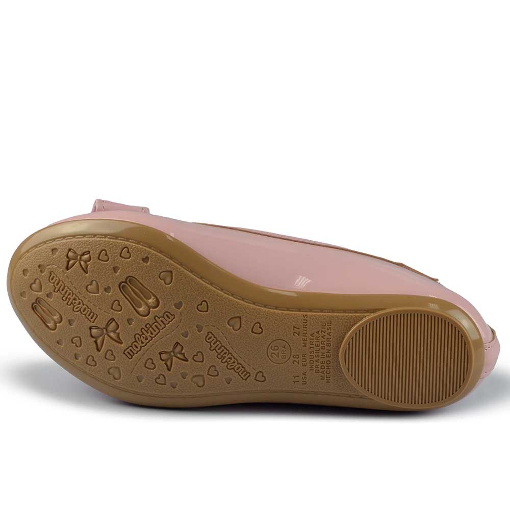 Sapatilha Infantil Molekinha Feminino 2502.1015 Rosa 5