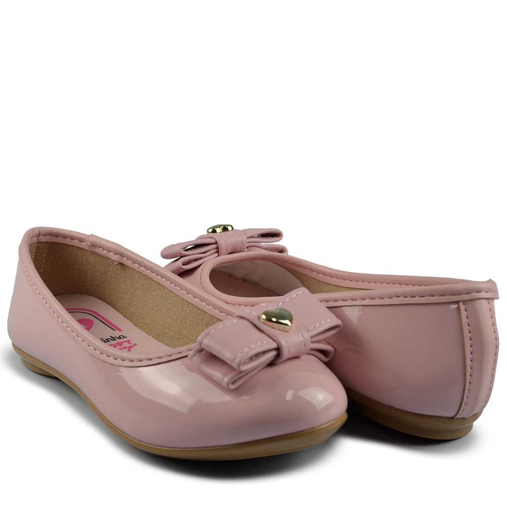 Sapatilha Infantil Molekinha Feminino 2502.1015 Rosa 6