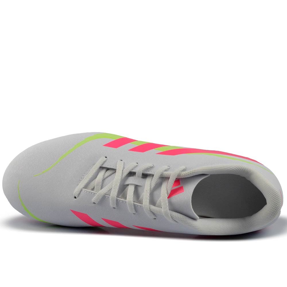Chuteira Campo Adidas Masculina Predator ID3820 Branco 4
