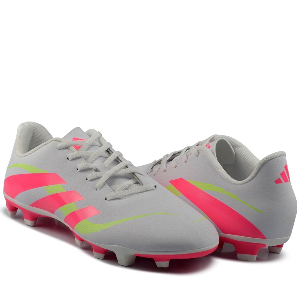 Chuteira Campo Adidas Masculina Predator ID3820 Branco 6
