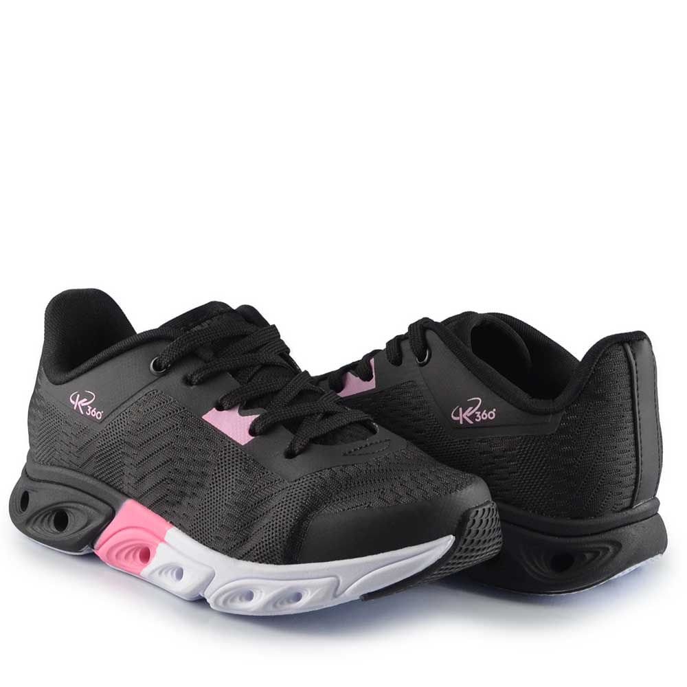 Tênis Infantil Kidy Feminino Energy Impulso 037-6523 Preto 6