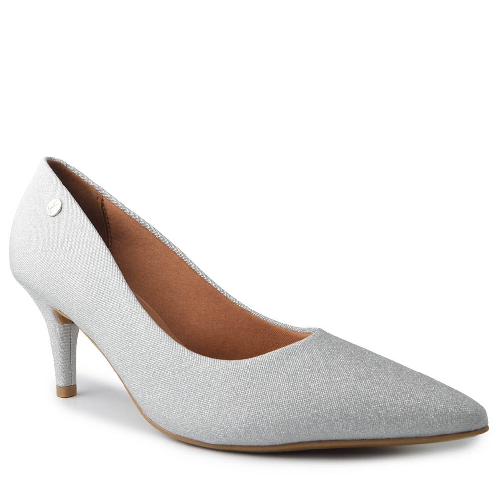 Scarpin Vizzano Feminino 1185.702 Prata 2