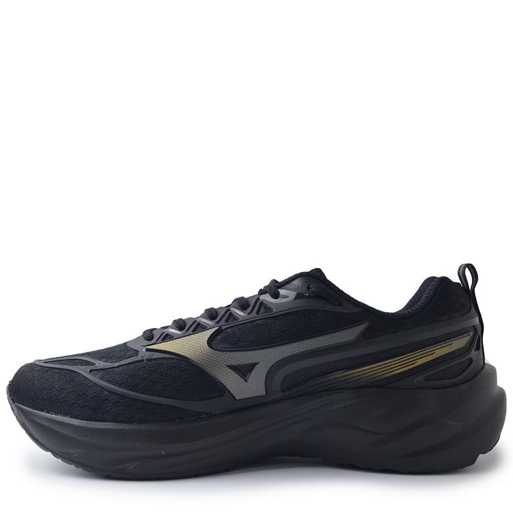 Tênis Esportivo Mizuno Masculino Space 5 101034034 Black 3