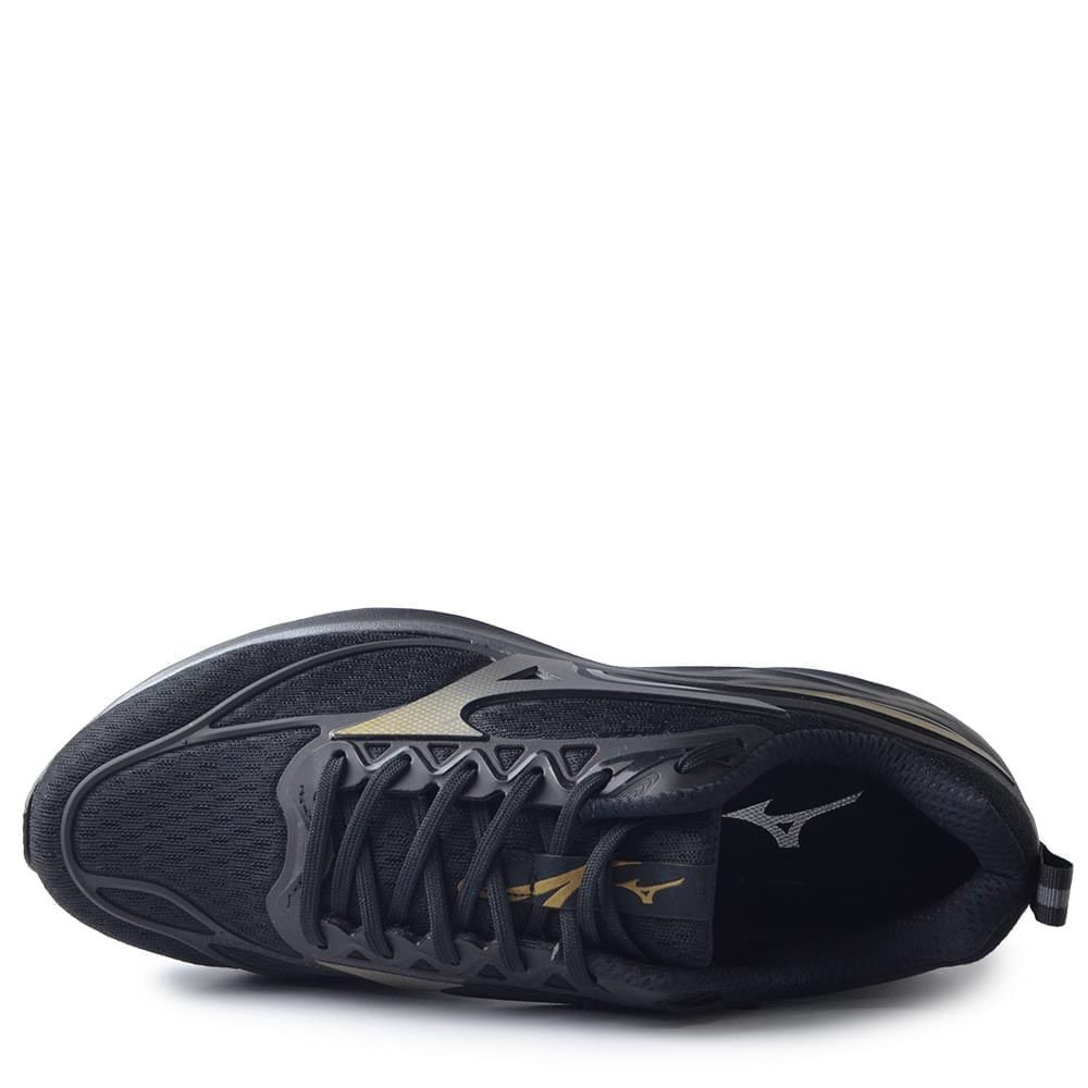 Tênis Esportivo Mizuno Masculino Space 5 101034034 Black 4