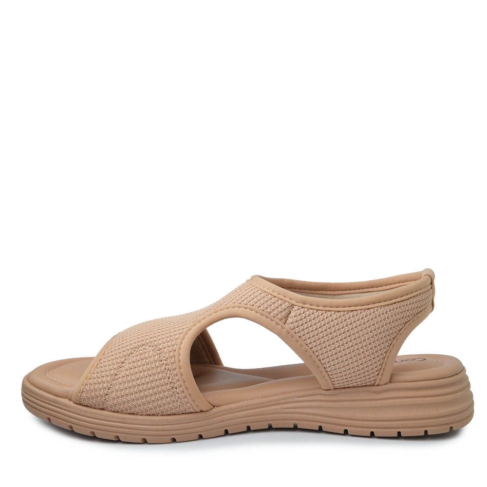 Sandália Comfortflex Feminina 2551302 Bege 3