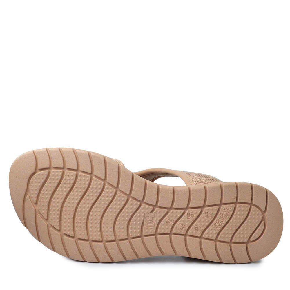 Sandália Comfortflex Feminina 2551302 Bege 5